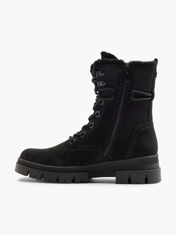 ESPRIT Schnürboots in schwarz