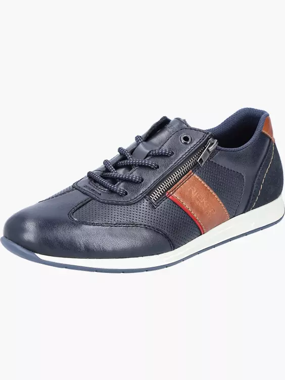 Rieker Herren Schnürschuhe in blau