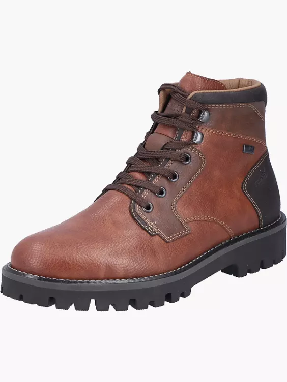 Rieker Herren Schnürstiefel in braun