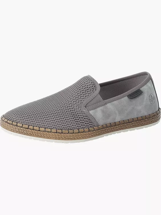 Rieker Herren Slipper in grau
