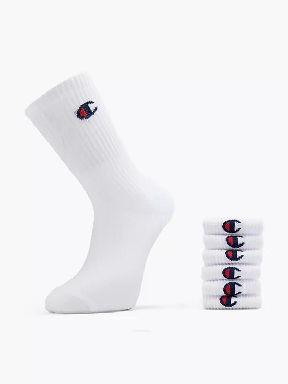 Champion 6er Pack Socken in weiß