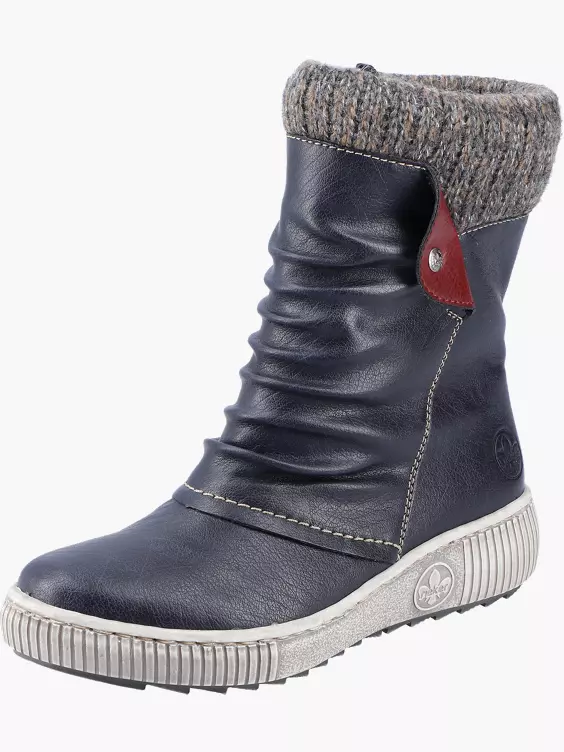 Rieker Damen Kurzstiefel in blau