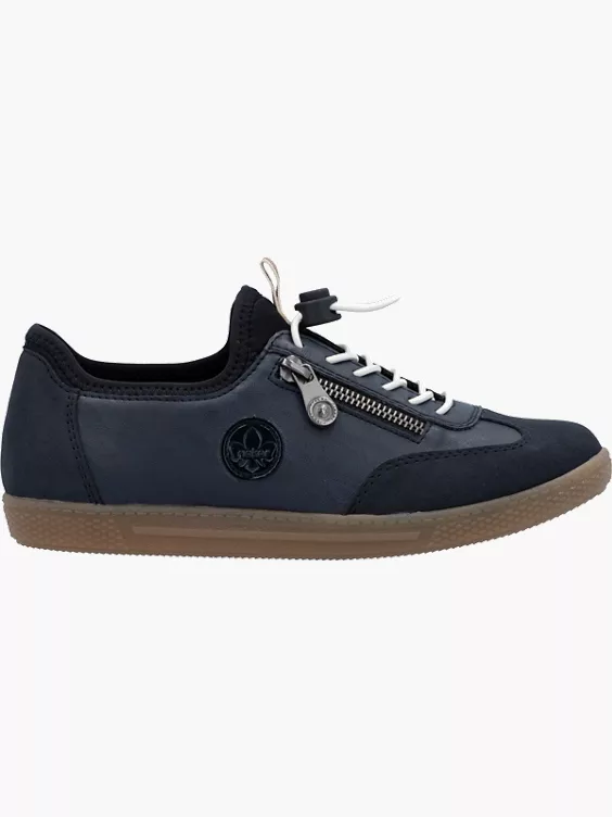 Rieker Damen Slipper in blau