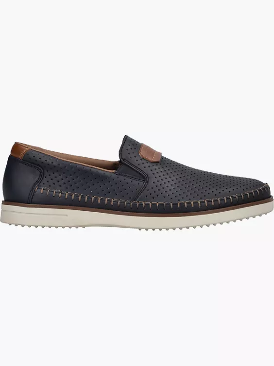Rieker Herren Slipper in blau