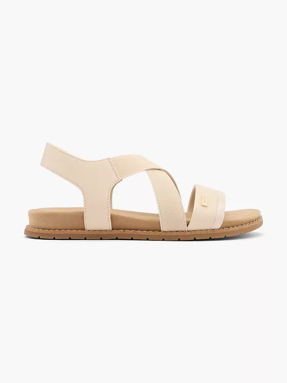 ESPRIT Sandale in beige