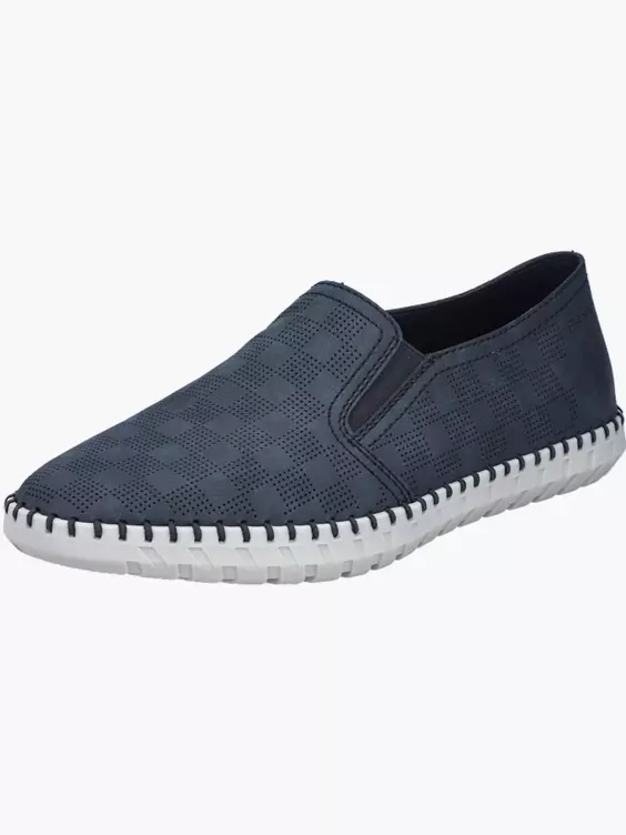 Rieker Herren Slipper in blau