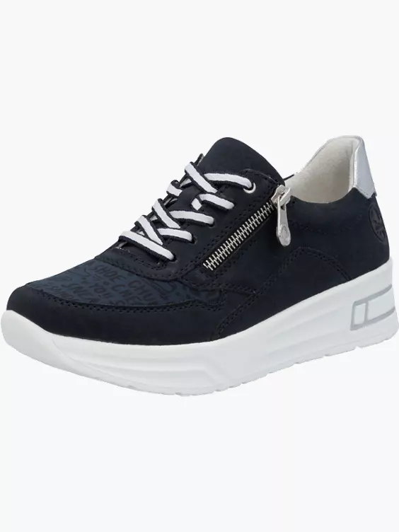 Rieker Damen Sneaker Low in blau