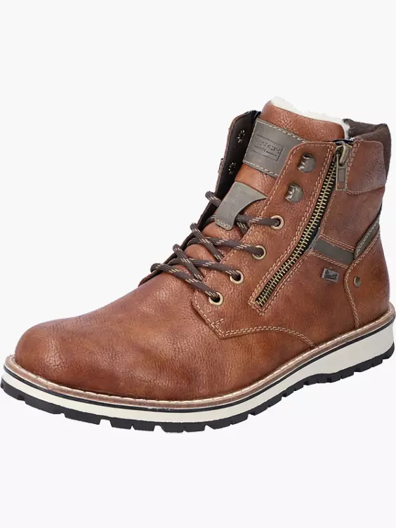 Rieker Herren Schnürstiefel in braun