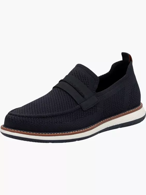 Rieker Herren Slipper in blau