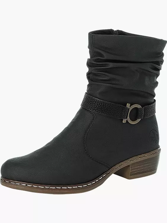 Rieker Damen Stiefeletten in schwarz