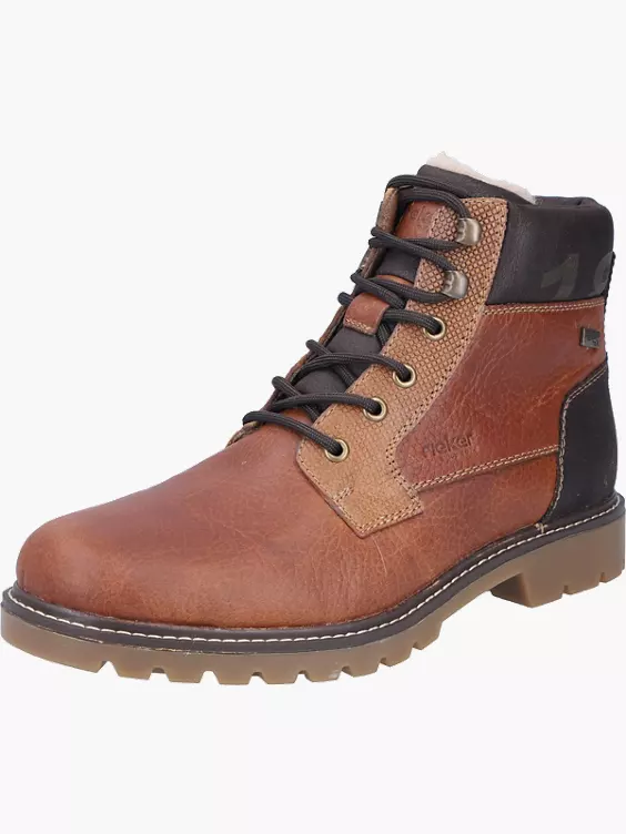 Rieker Herren Schnürstiefel in braun