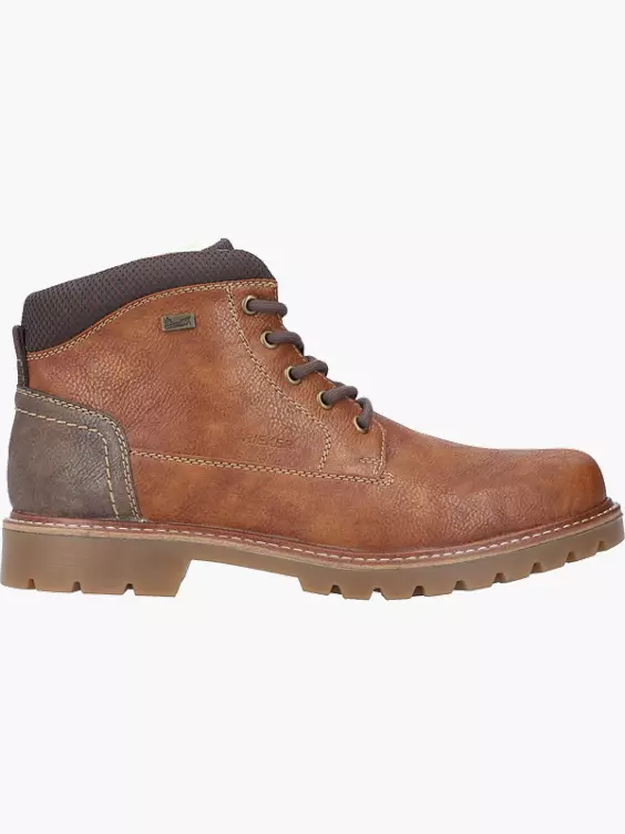Rieker Herren Schnürstiefel in braun