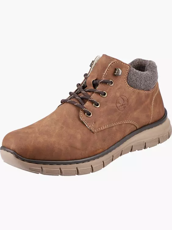 Rieker Herren Schnürstiefel in braun