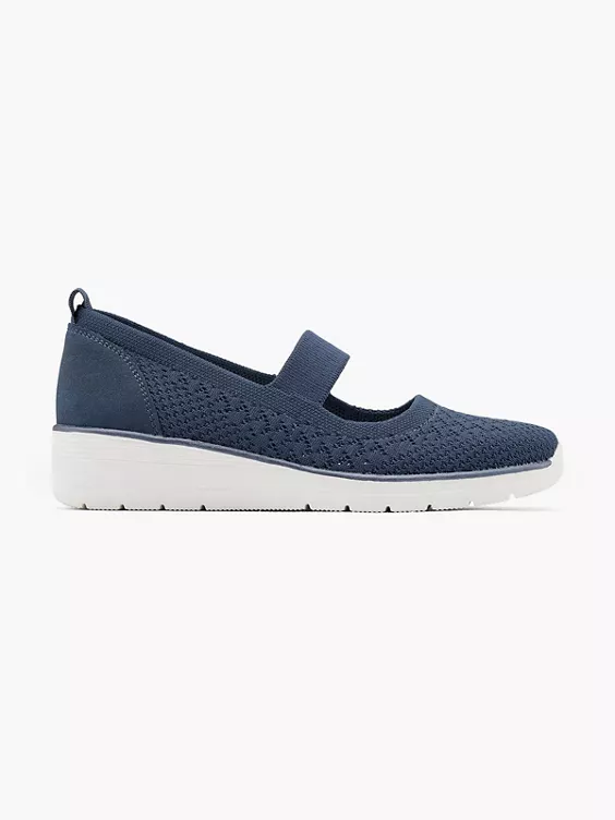 Easy Street Komfort Slipper in blau