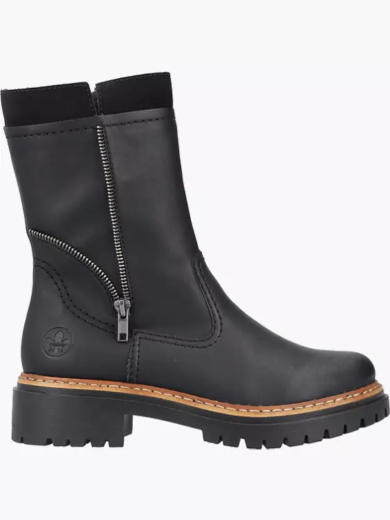 Rieker Damen Kurzstiefel in schwarz
