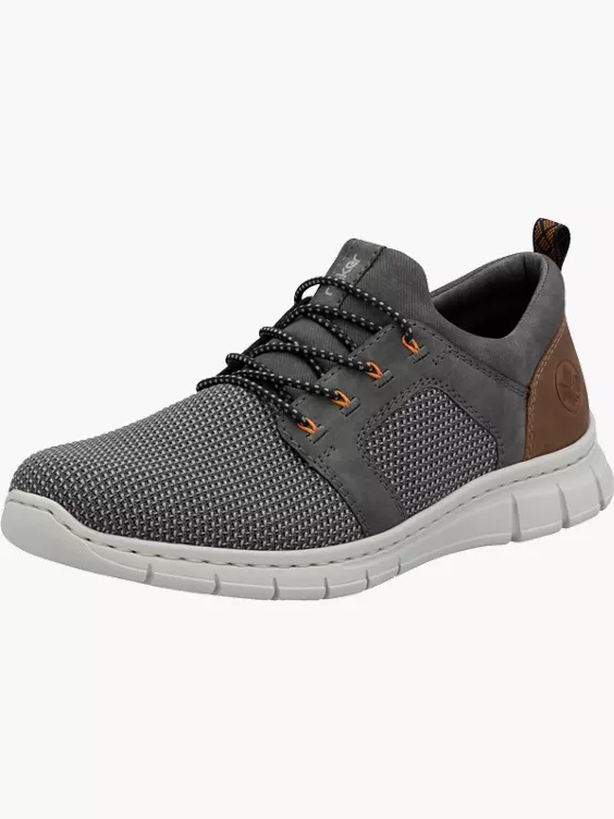 Rieker Herren Slipper in grau