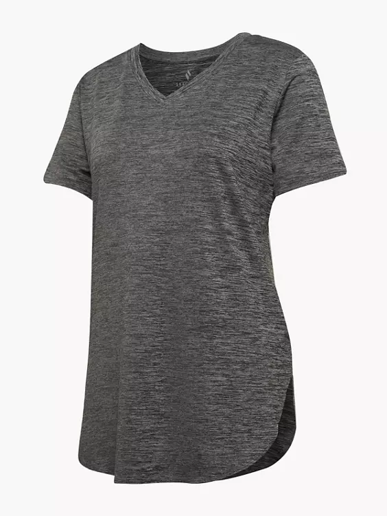 Skechers T-Shirt in dunkelgrau