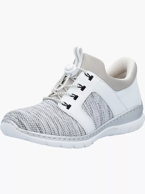 Rieker Damen Slipper in grau