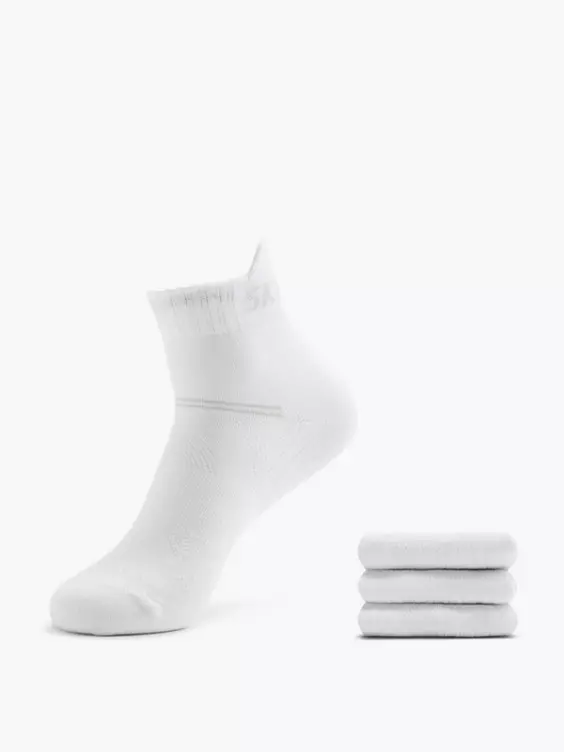 Skechers 3er Pack Socken in weiß
