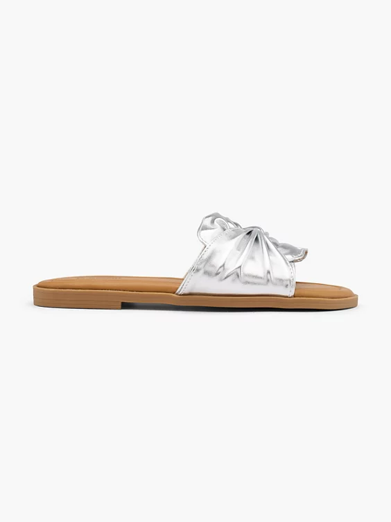 Graceland Pantolette in silber