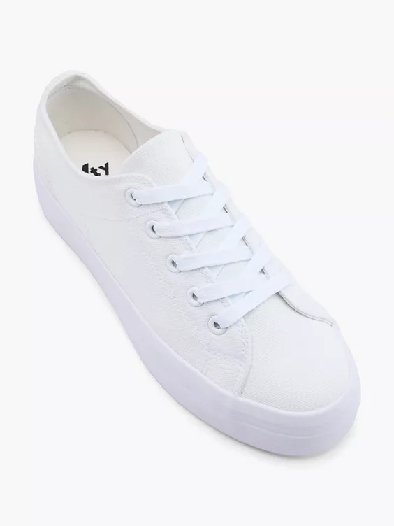 Vty Platform Sneaker in weiß