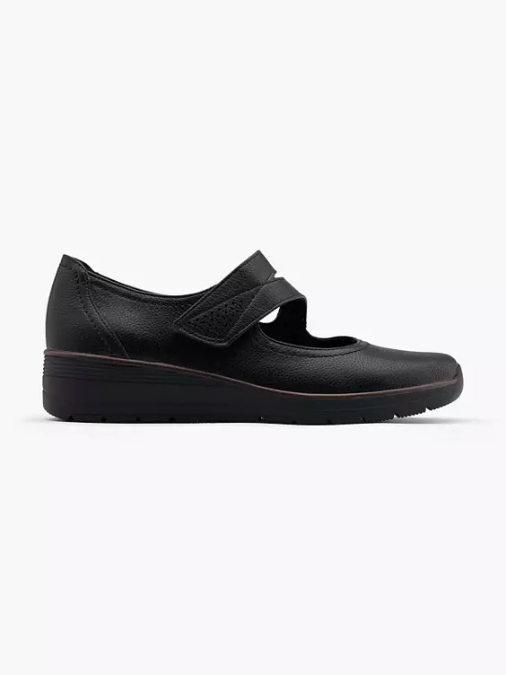 Easy Street Komfort Slipper in schwarz