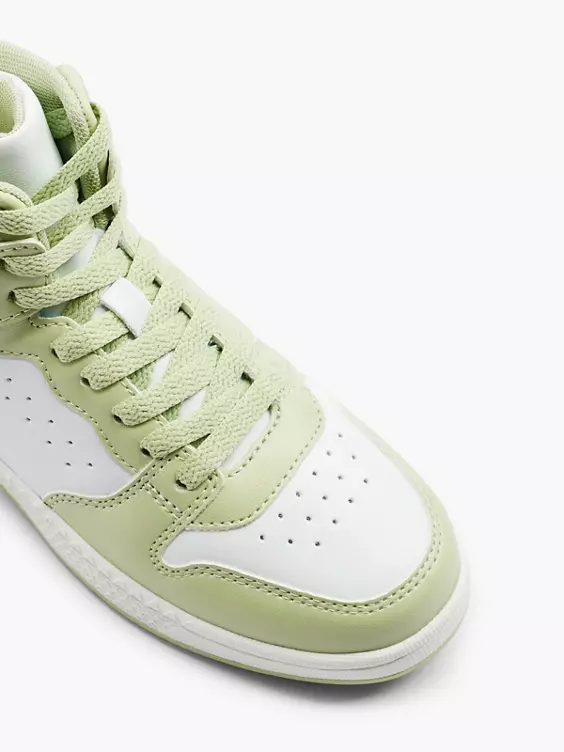 Graceland Hoher Sneaker in weiß
