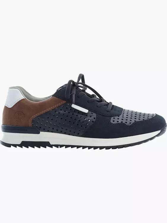 Rieker Herren Sneaker Low in blau