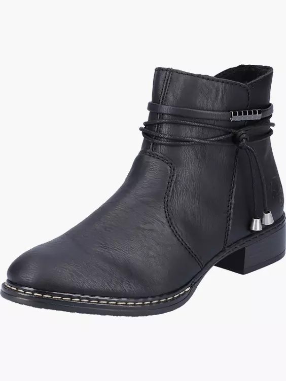 Rieker Damen Stiefeletten in schwarz