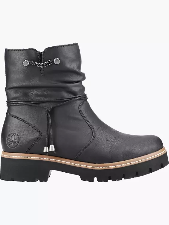 Rieker Damen Kurzstiefel in schwarz