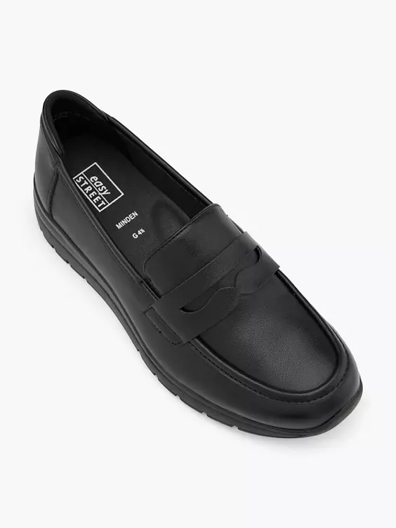 Easy Street Komfort Slipper in schwarz