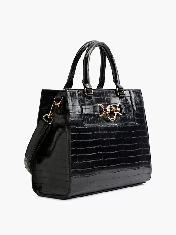 Catwalk Handtasche in schwarz