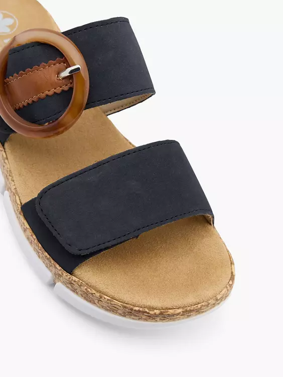 Rieker Pantolette in blau