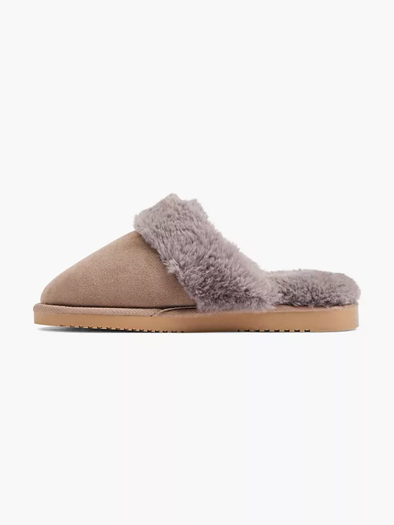 ESPRIT Pantoffel in braun