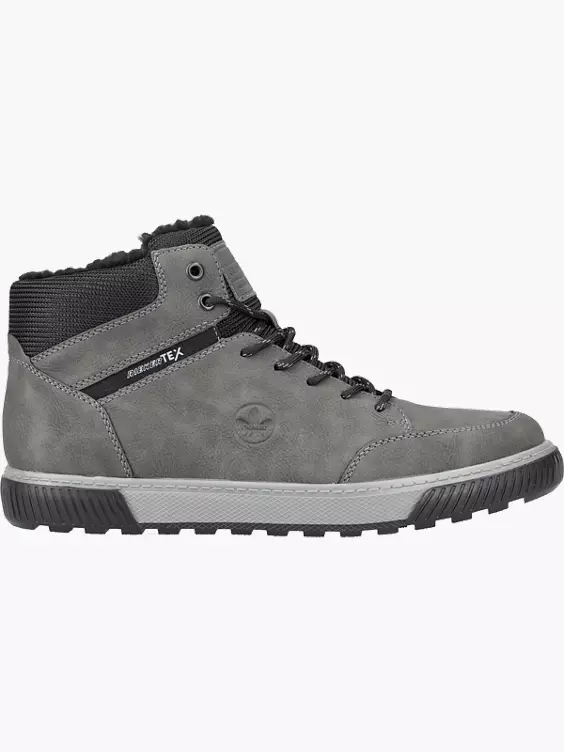 Rieker Herren Schnürstiefel in grau