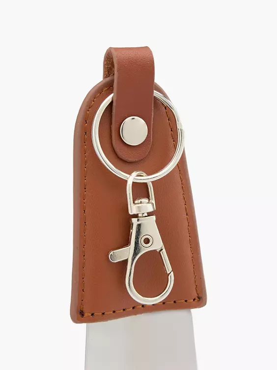 DEICHMANN Metall Schuhanzieher 16 cm in braun