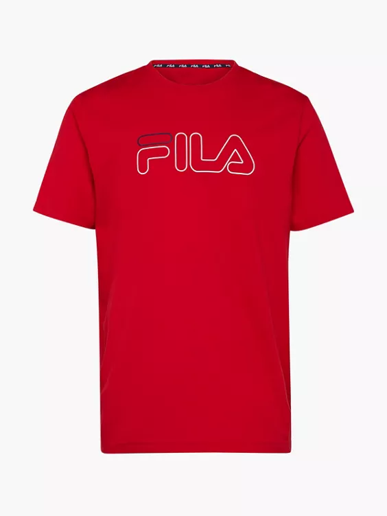 FILA T-Shirt in rot
