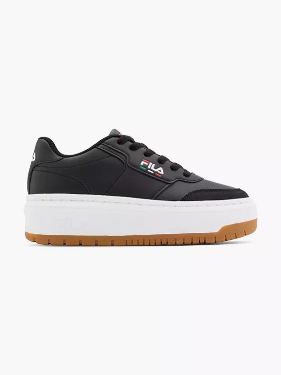 FILA Platform Sneaker in schwarz