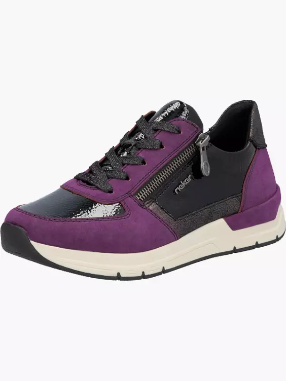 Rieker Damen Sneaker Low in lila