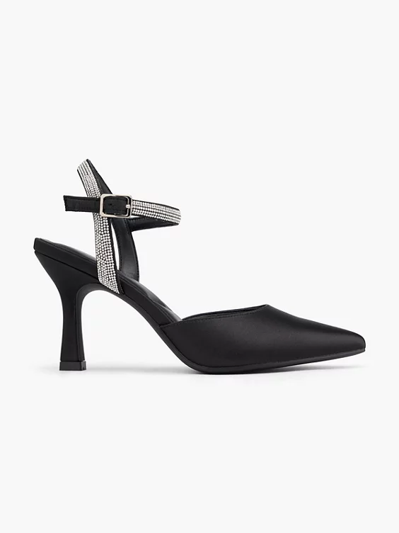 Catwalk Slingpumps in schwarz