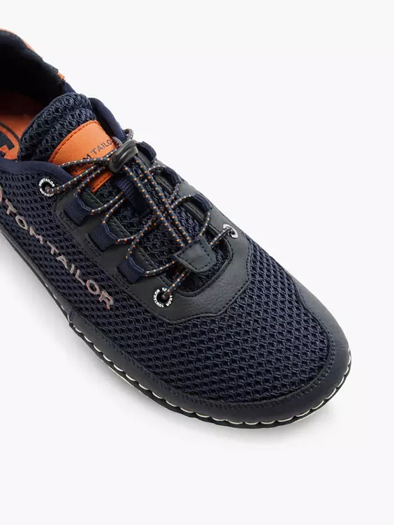 TOM TAILOR Slipper in navyblau