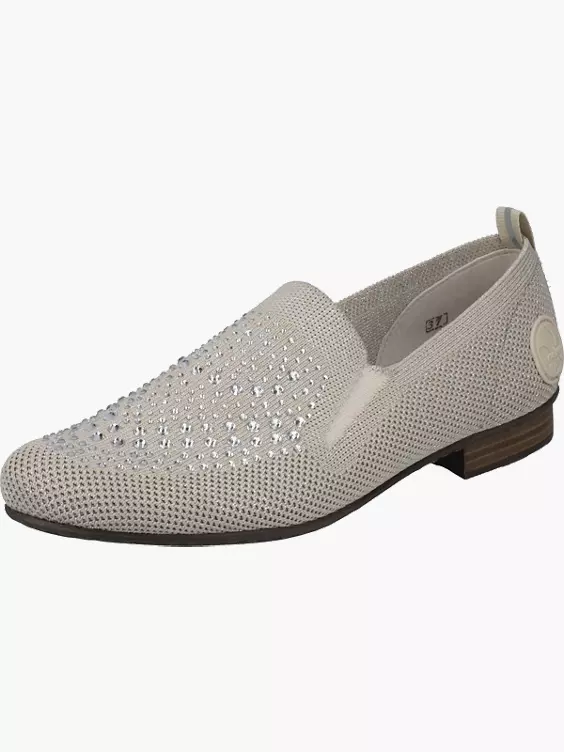 Rieker Damen Slipper in beige