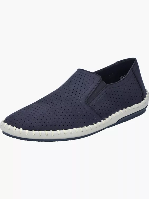 Rieker Herren Slipper in blau