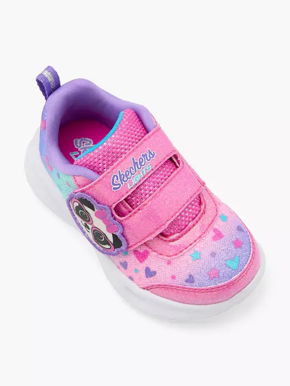 Skechers Sneaker WAVE GLOW - mit Licht in pink