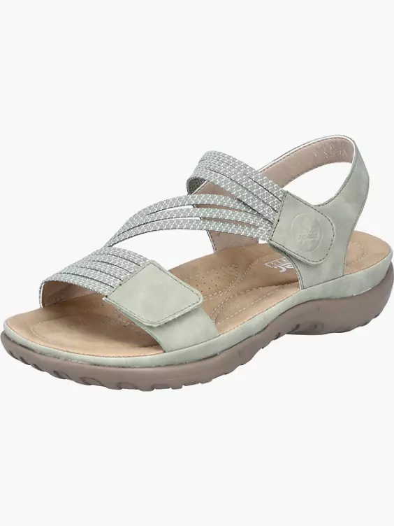 Rieker Damen Riemchensandalen in grün