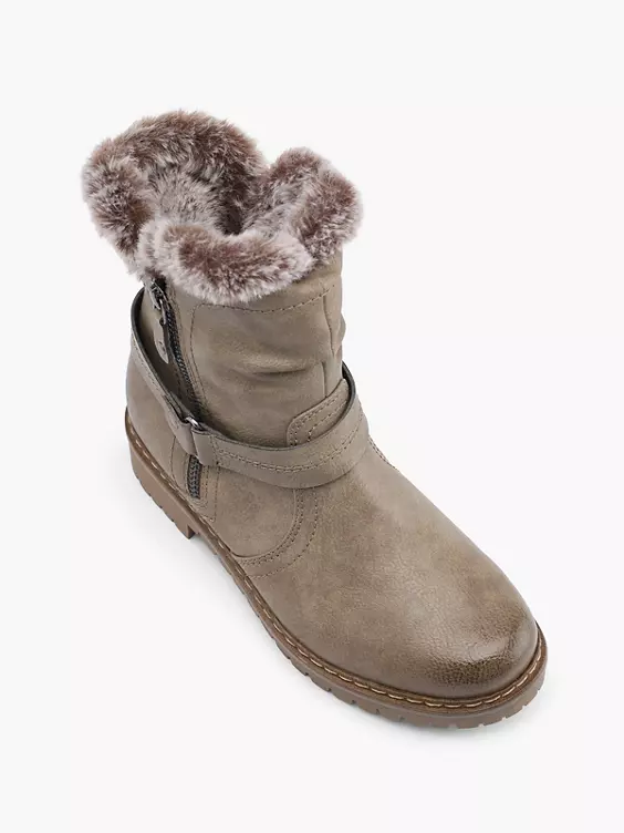 Easy Street Komfort Boots in taupe