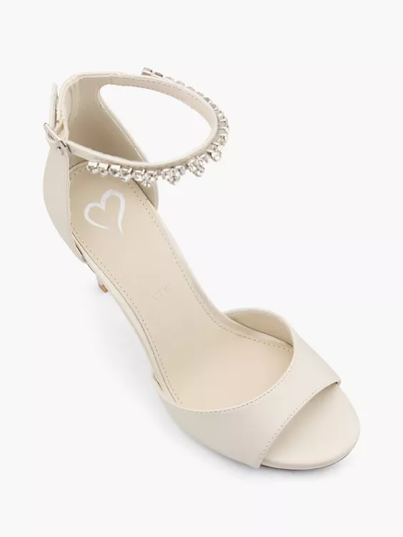 Catwalk Peeptoe in weiß