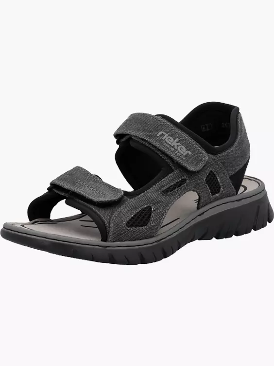 Rieker Herren Trekkingsandalen in grau