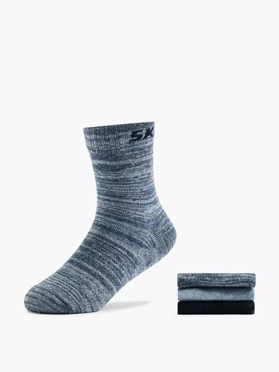 Skechers 6er Pack Socken in grau