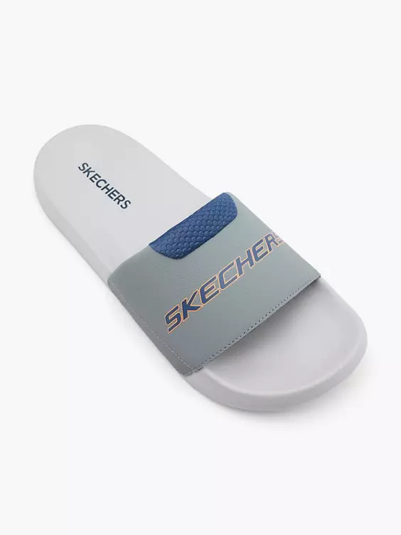 Skechers Slides in grau